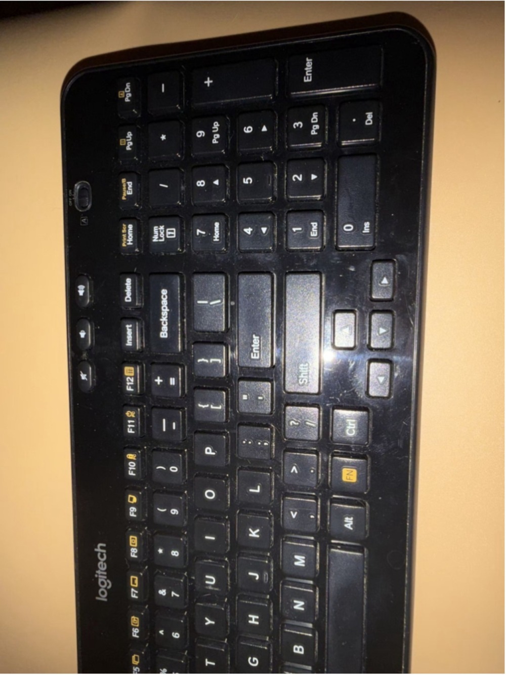 Logitech K360 Wireless Keyboard With Unifying Receiver - Picture 2 of 8